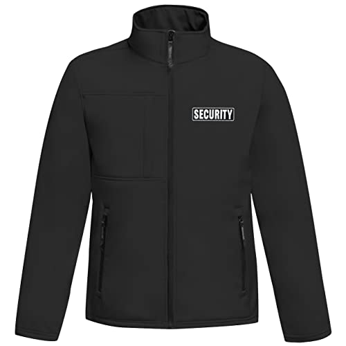 Spaß Kostet Männer Softshell Jacke SECURITY wind und wasserdicht Grösse S bis 4XL von Spaß Kostet