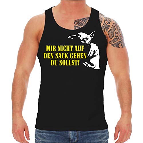 Spaß Kostet Männer Trägershirt Tank Top Mir Nicht auf den Sack gehen du sollst Fun Sprüche Größe S bis 8XL von Spaß Kostet