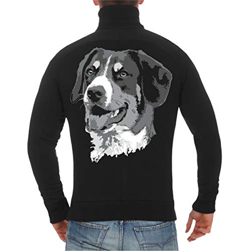 Spaß Kostet Männer und Herren Freizeitjacke Appenzeller Sennenhund (mit Rückendruck) von Spaß Kostet