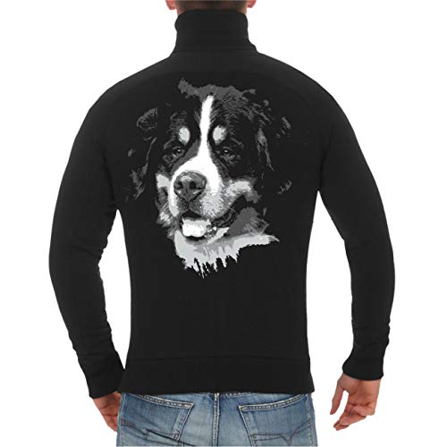 Spaß Kostet Männer und Herren Freizeitjacke Berner Sennenhund (mit Rückendruck) von Spaß Kostet