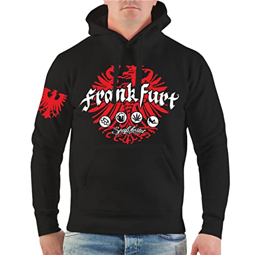 Spaß Kostet Männer und Herren Kapuzenpullover Frankfurt Redlight Größe S - 5XL von Spaß Kostet
