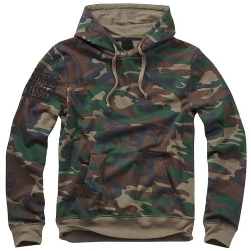 Spaß Kostet Männer und Herren Kapuzenpullover Tarn Camo 4XL bis 7XL Tarnfarben Woodland Grün Tarn Wald M bis 7XL von Spaß Kostet