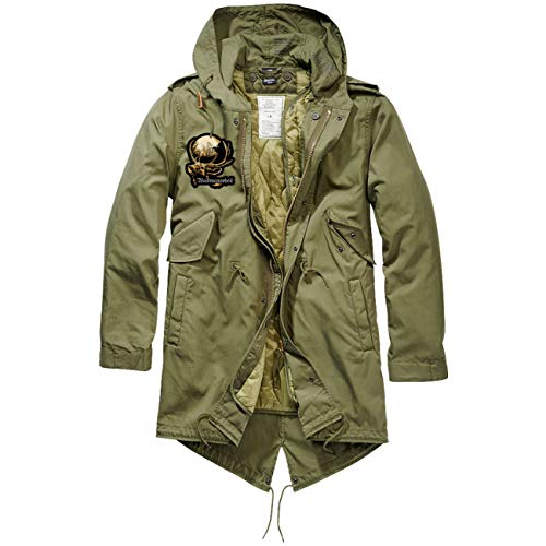 Spaß Kostet Männer und Herren Parka lang Winter Jacke mit heraustrennbaren Futter JÄGER Waidmannsheil Größe S bis 5XL von Spaß Kostet