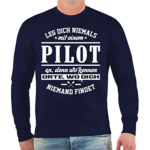 Spaß Kostet Männer und Herren Pullover Leg Dich Niemals mit einem Pilot an Größe S - 10XL Spaß Kostet Männer und Herren Pullover Leg Dich Niemals mit einem Pilot an Größe S - 10XL von Spaß Kostet