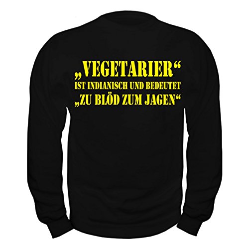 Spaß Kostet Männer und Herren Pullover Vegetarier - zu Blöd zum Jagen Spaß Kostet Männer und Herren Pullover Vegetarier - zu Blöd zum Jagen von Spaß Kostet