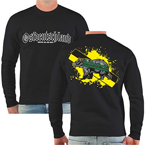 Spaß Kostet Männer und Herren Sweatshirt Party Hard Sorry nur zum Saufen Hier (mit Rückendruck) Größe S - 4XL von Spaß Kostet