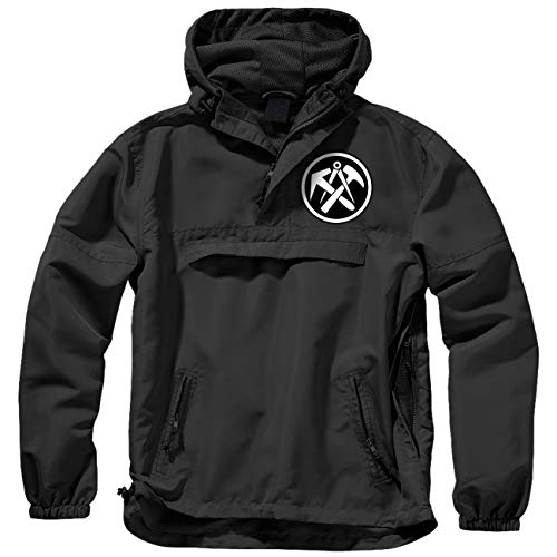 Spaß Kostet Männer & Herren Windbreaker DACHDECKER Regenjacke Schlupfjacke Arbeitsjacke Größe S - 5XL von Spaß Kostet