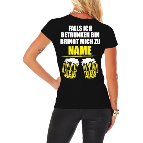 Spaß Kostet Tshirt Damen Falls ich betrunken Bin bringt Mich zu Name Größe XS - XXL Spaß Kostet Tshirt Damen Falls ich betrunken Bin bringt Mich zu Name Größe XS - XXL von Spaß Kostet
