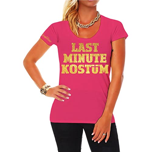 Tshirt Damen Fasching Karneval Last Minute KOSTÜM Größe XS - XXL von Spaß Kostet