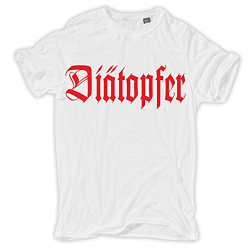 Spaß Kostet Übergrößen Herren Tshirt Diätopfer Größe 3XL - 8XL von Spaß Kostet