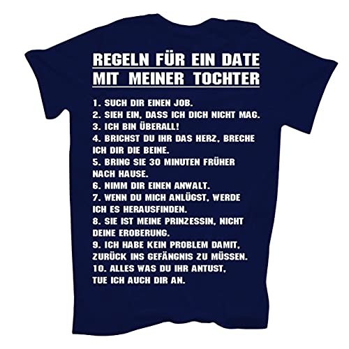 Spaß Kostet Übergrößen Herren Tshirt EIN Date mit meiner Tochter Größe 3XL - 8XL von Spaß Kostet