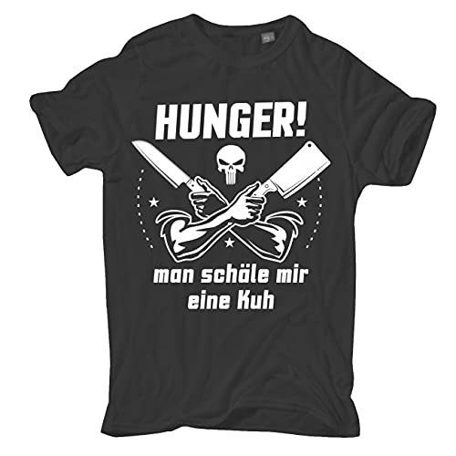 Spaß Kostet Übergrößen Herren Tshirt Hunger Man schäle Mir eine Kuh Größe 3XL - 8XL von Spaß Kostet