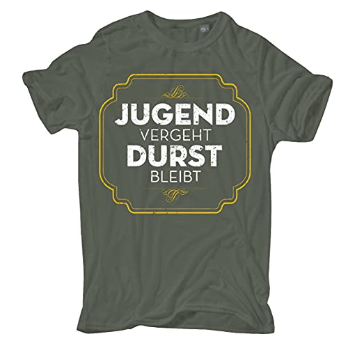 Spaß Kostet Übergrößen Herren Tshirt Jugend vergeht Durst bleibt Größe 3XL - 8XL von Spaß Kostet