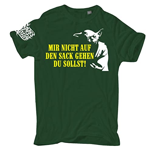 Spaß Kostet Übergrößen Herren Tshirt Mir Nicht auf den Sack gehen du sollst Größe 3XL - 8XL von Spaß Kostet