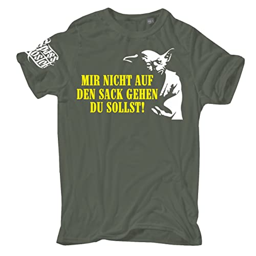 Spaß Kostet Übergrößen Herren Tshirt Mir Nicht auf den Sack gehen du sollst Größe 3XL - 8XL von Spaß Kostet