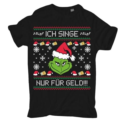 Spaß Kostet Übergrössen Tshirt Frohe Weihnachten Nur für Geld Größe 3XL bis 8XL von Spaß Kostet