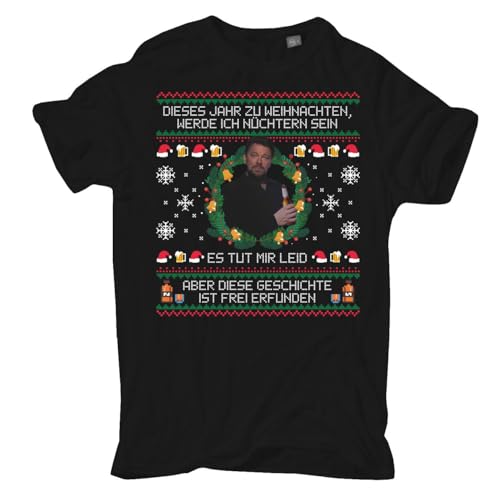 Spaß Kostet Übergrössen Tshirt Weihnachten nüchtern Diese Geschichte ist erfunden 3XL bis 8XL von Spaß Kostet