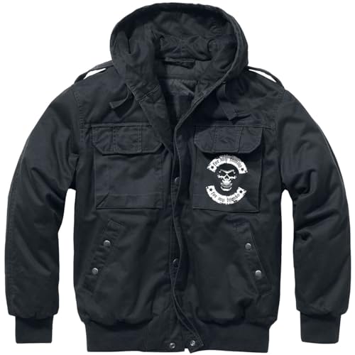 Spaß Kostet WINTER Feldjacke mit Kapuze La Familia Eastside Skull (mit Rückendruck) von Spaß Kostet