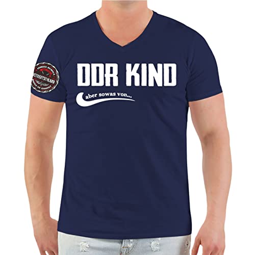 Tshirt Herren DDR Kind Aber sowas von Osten Motiv Größe M bis 5XL von Spaß Kostet