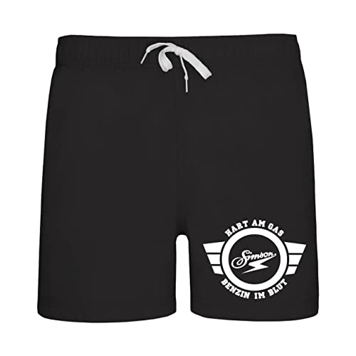 Badehose Swim Shorts Simson Hart am Gas Ostdeutschland Größe M bis 5XL von Spaß Kostet