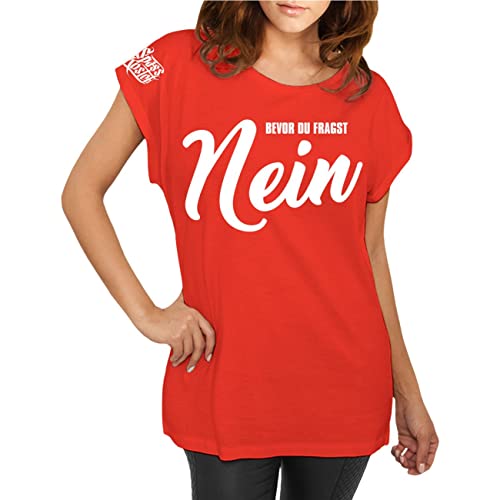 Frauen T-Shirt Bevor du fragst Nein Größe XS - 5XL von Spaß Kostet