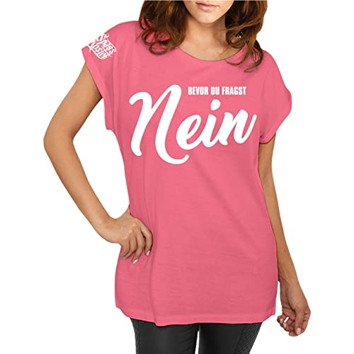 Frauen T-Shirt Bevor du fragst Nein Größe XS - 5XL von Spaß Kostet