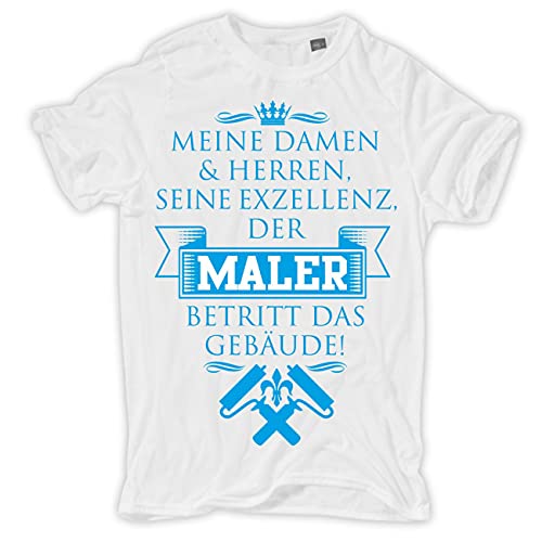 Herren T-Shirt Seine Exzellenz - DER Maler Größe S - 5XL von Spaß Kostet