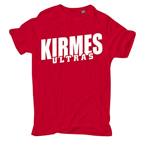 Herren Tshirt Kirmes Ultras 14 15 Kirmse (mit Rückendruck) Größe S - 5XL von Spaß Kostet