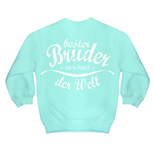 Jungen Mädchen Pullover Geschwister Sprüche Bester Bruder ab 3 bis 16 Jahre von Spaß Kostet