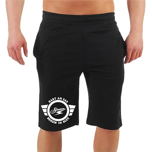 Kurze Männer Hose Shorts Simson Hart am Gas Größe M bis 4XL von Spaß Kostet