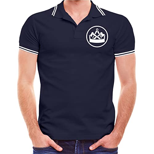 Spaß Kostet Herren Poloshirt Polohemd Zimmermann Herzschlag (mit Rückendruck) Größe S - 5XL von Spaß Kostet