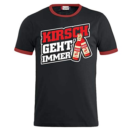 Männer T-Shirt Kirsch geht Immer Größe S - 5XL von Spaß Kostet