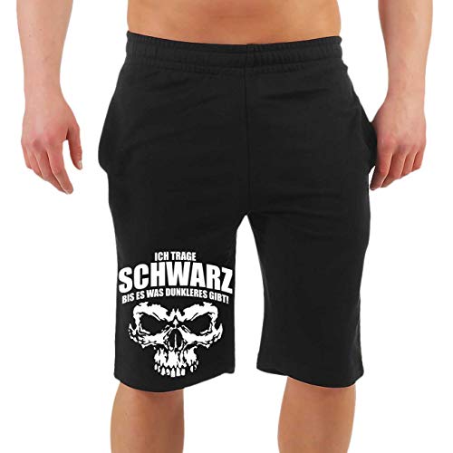 Männer und Herren Kurze Hose Ich trage SCHWARZ Größe M - 4XL Shorts von Spaß Kostet