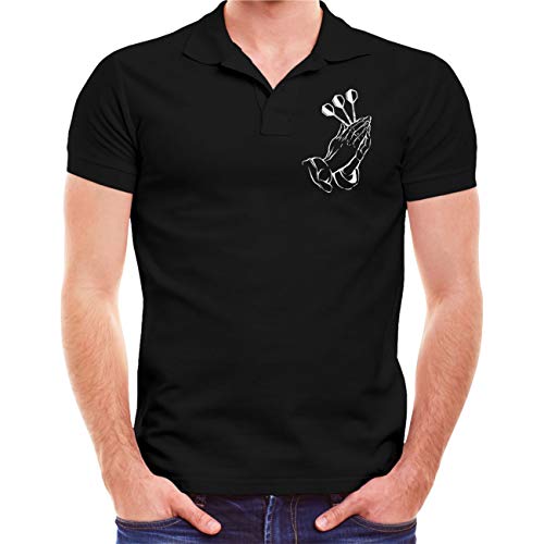 Herren Poloshirt Polohemd Dart Vader lustige Sprüche Darts Größe S - 5XL von Spaß Kostet