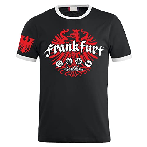 Männer und Herren T-Shirt Frankfurt Redlight Größe S - 5XL von Spaß Kostet