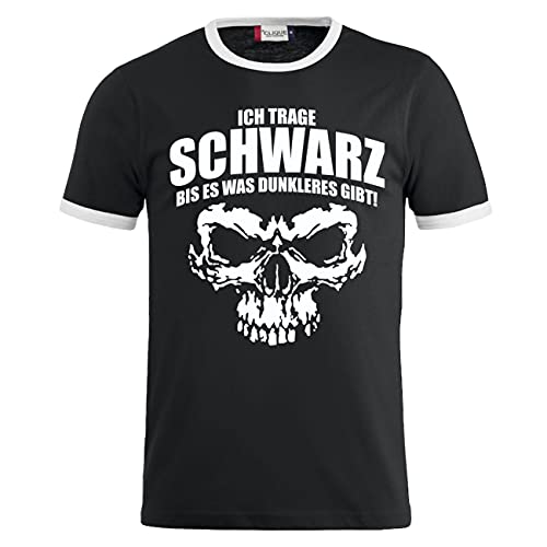 Männer und Herren T-Shirt Ich trage Schwarz bis es was dunkleres gibt Größe S - 5XL von Spaß Kostet