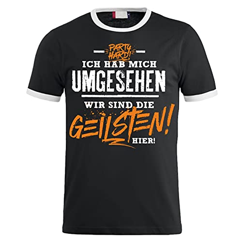 T-Shirt Wir sind die GEILSTEN Hier Party Sprüche Größe S - 5XL von Spaß Kostet