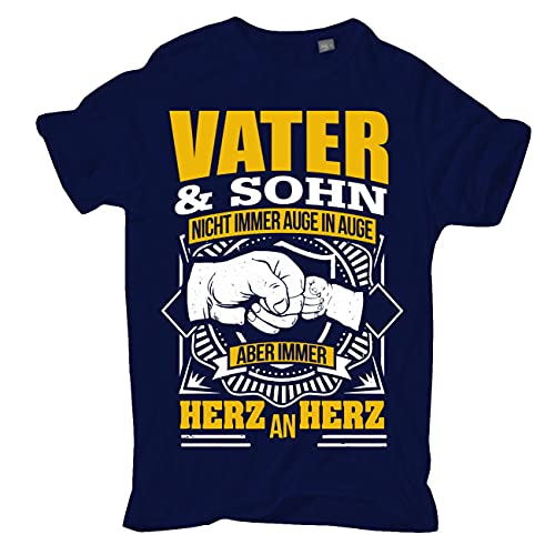 Männer und Herren Vatertag T-Shirt Vater und Sohn Größe S - 5XL von Spaß Kostet