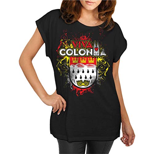 Partner Tshirt Mama Damen Sohn Tochter Jungs Mädchen Köln Viva Colonia von Spaß Kostet