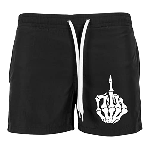 Spaß Kostet Badehose Swim Shorts FCK Fuck Größe M bis 5XL von Spaß Kostet