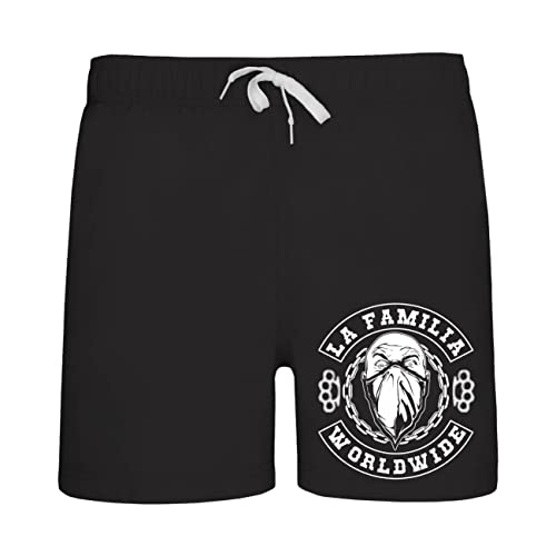 Spaß Kostet Badehose Swim Shorts La Familia FCK Worldwide Größe M bis 5XL von Spaß Kostet