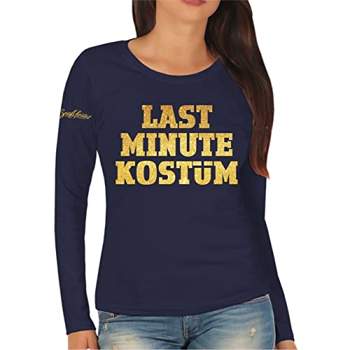 Spaß Kostet Damen Langarmshirt Longsleeve Fasching Karneval Last Minute KOSTÜM Größe S - XXL von Spaß Kostet