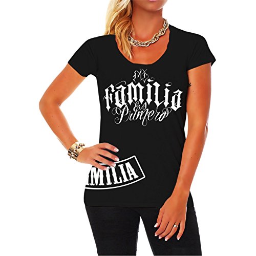 Spaß Kostet Frauen Girls Tshirt Espanol Mi Familia es Primero von Spaß Kostet