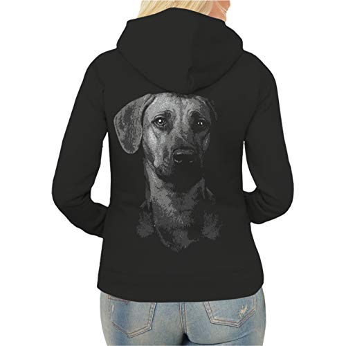 Spaß Kostet Frauen Kapuzenjacke Rhodesian Ridgeback (mit Rückendruck) Größe XS - XXL von Spaß Kostet