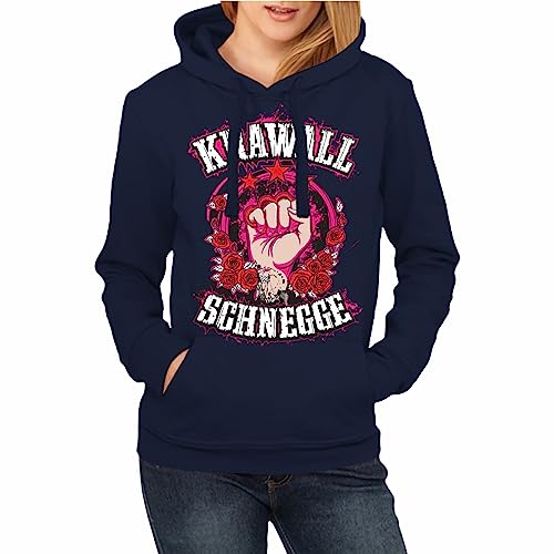 Spaß Kostet Frauen Kapuzenpullover Girls Hoodie Krawallschnegge Größe XS - XXL von Spaß Kostet