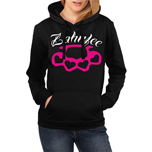 Spaß Kostet Frauen und Damen Kapuzenpullover Zahnfee PINK Schlagring Größe XS - XXL von Spaß Kostet