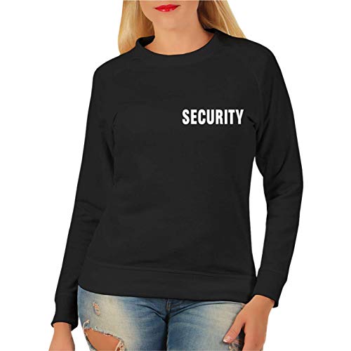 Spaß kostet Frauen und Damen Sweatshirt Security (mit Rückendruck) Größe XS - XXXL von Spaß kostet