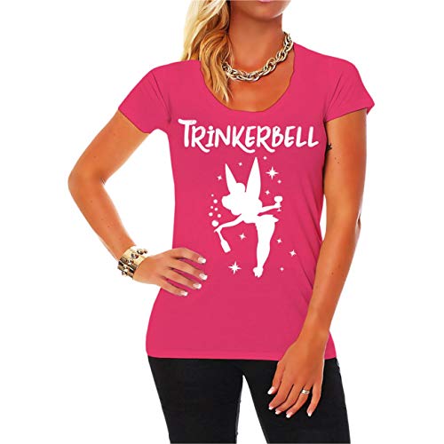 Spaß Kostet Damen Tshirt Trinkerbell Karneval JGA Festival Größe XS - XXL von Spaß Kostet