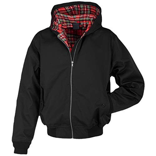 Spaß Kostet Herren Harrington Jacke mit Kapuze english Blouson Karo Größe S bis 5XL Spaß Kostet Herren Harrington Jacke mit Kapuze english Blouson Karo Größe S bis 5XL von Spaß Kostet