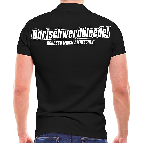 Spaß Kostet Herren Poloshirt Polohemd Ostdeutsch Oorischwerdbleede (mit Rückendruck) Größe S - 5XL von Spaß Kostet